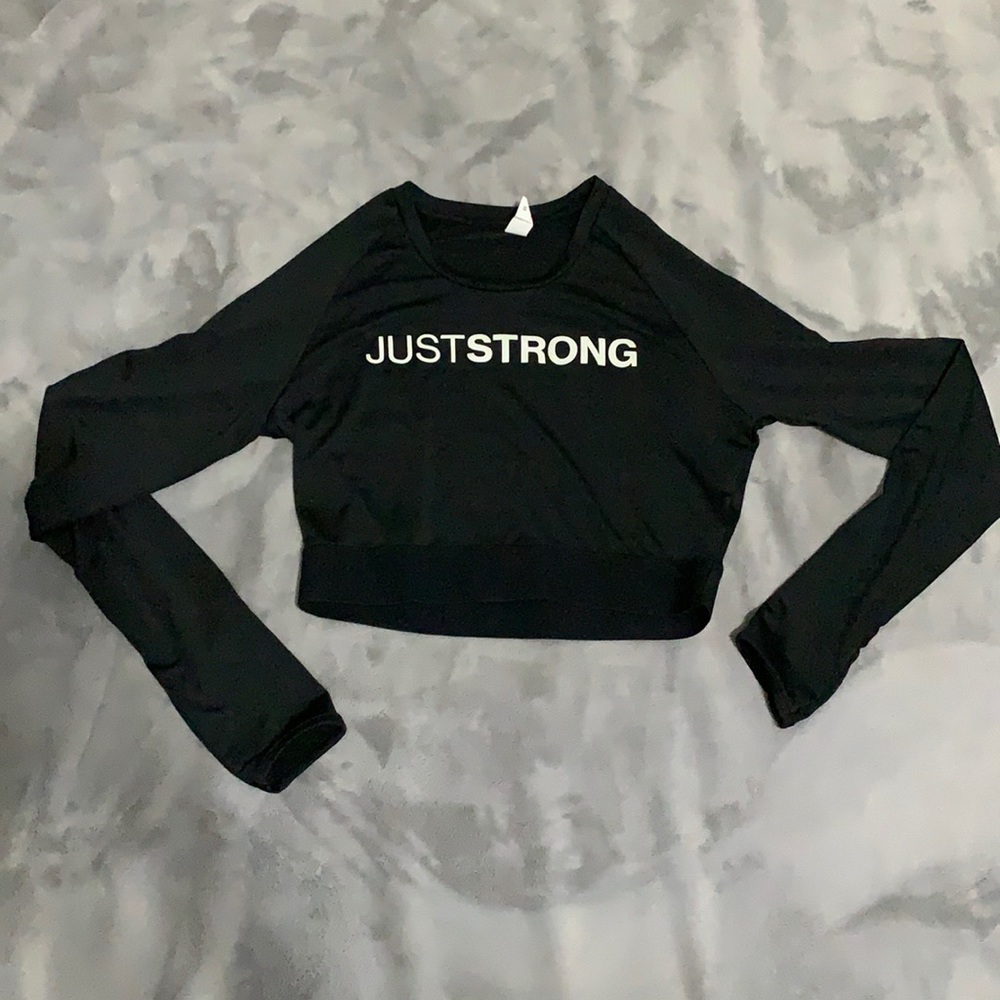 Just Strong crop top